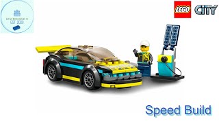 Электрический спортивный автомобиль Lego City 60383 Speed Build