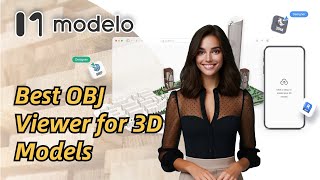 Best OBJ Viewer for 3D Models on Android - Modelo