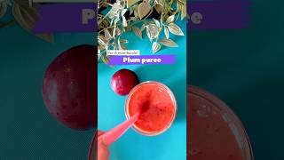 How to make plum puree for babies || 6 months plus || helps to relieve constipation in babies