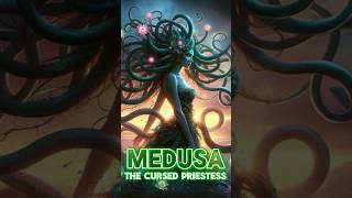 Medusa 🐍🏛️✨: The Cursed Priestess #goddess #greekmythology #athena #mythology