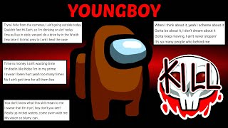 Among Us but I use NBA YoungBoy lyrics