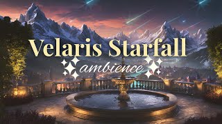 ACOTAR POV: Velaris Starfall at the House of Wind | Night Court ambience playlist