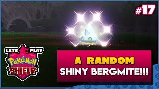 Let's Play Pokemon Shield - Part 17 - A Random Shiny Bergmite