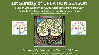 1st Sunday of Creation Season