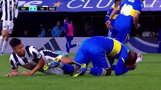 TORNEO DE LA LIGA 2022 BOCA VS TALLERES PATADA INTENCIONAL DE FRANCO