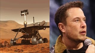 Elon Musk saves the Opportunity Rover