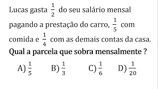 QUESTÃO DE FRAÇÃO QUE A MAIORIA NÃO SABE RESOLVER! VOCÊ CONSEGUE ?