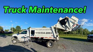 Under CDL Garbage Truck Maintenance | Trash Business