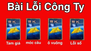 bài lỗi công ty -  là loại bài dấu có thể biết được con bài khi bài úp , úng dụng chơi bài bịp 2024