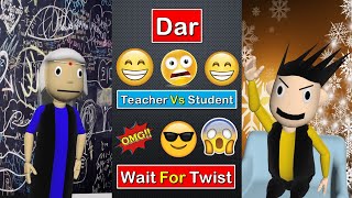 Dar😂🤣Teacher Vs Student#Shorts | Wait For Twist 😂 | Most Popular Comdey | #SKFShorts | Ytshorts