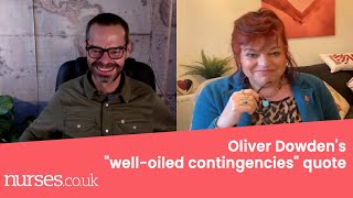 Oliver Dowden's "well-oiled contingencies" quote | Matt & Nikki: RCN Nurse Strike | Nurses.co.uk