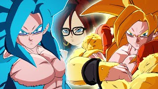 Gogeta MOD SS4 GOLD / BLUE - Android 21 - Gameplay Dragon Ball