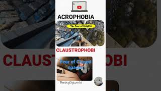 Phobia #phobia #claustrophobic #acrophobia