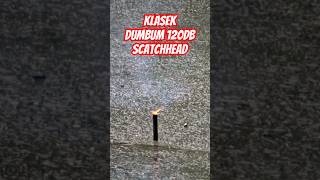 Klasek DumBum 120DB Scatchhead #shorts #feuerwerk #fireworks