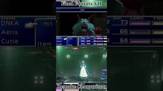 Final Fantasy VII Remake Comparison part 3 #finalfantasytiktok #finalfantasy #ffvii #ff7 #ff7remake