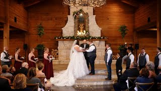 Leah and Jay's Wedding Ceremony at Classic Oaks Wedding and Event Venue