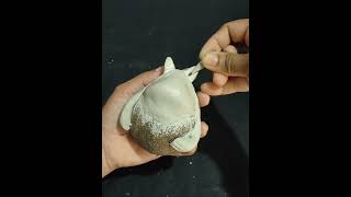 തേങ്ങ കൊണ്ടൊരു totoro #totoro #sanguttans #coconutshellcraftmaking #bestoutofwaste