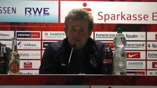 Rot-Weiss Essen - MSV Duisburg (A), 03.11.2012, Pressekonferenz