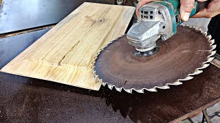 NASA professors also had discuss  practical idea! from the circular saw blade on the combine planer