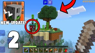 Craftsman 2023 UPDATE - FLYING ISLAND AND NEW MOBS!! - Survival Gameplay Part 2