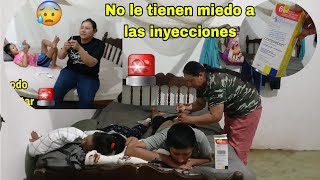 🚨Sin miedo a las inyecciones😱le inyectare vitaminas a mi hijo pa su desarrollo y prevenir la anemia😱