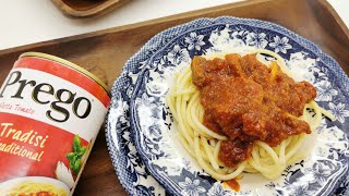 PREGO SPAGHETTI BOLOGNESE SELERA MALAYSIA | Simple jer