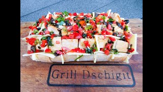 Ciabatta - Italienisches Partybrot und auf andere Art! Fingerfood .  Rezept von Gasgrill