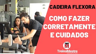 Cadeira Flexora: Como Fazer, Dicas e Cuidados