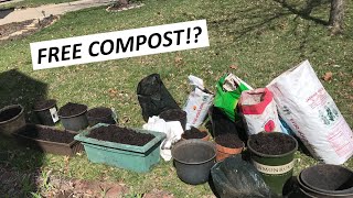 Vlog: This Is How I Got Lots of Free Compost Without Composting, And Finished My U-Shape Garden Bed!