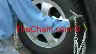 TireChain.com - - Diamond Tire Chains Installation