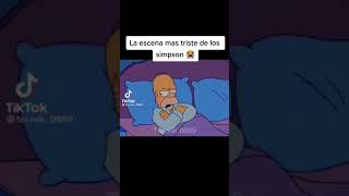 La escena más triste de los Simpsons 😭😭😭