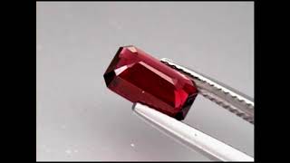 2 51Ct Outstanding Color! Natural Red Rhodolite Garnet Africa Perfect Shape! 2