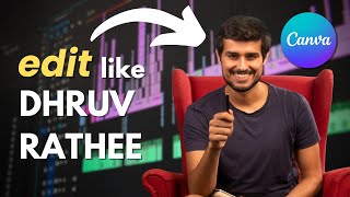 "How to Make Dhruv Rathee Style Video in Canva | Complete Guide!"