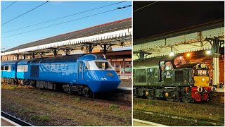 Midland Pullman D345 Northern Belle HSTs Class 68s Class 37 RHTT and more at York Station!