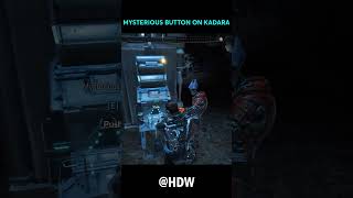 MASS EFFECT ANDROMEDA - MYSTERIOUS BUTTON ON KADARA