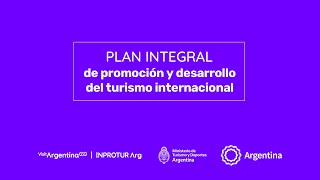 EN VIVO | Plan integral de promoción y desarrollo del turismo internacional