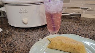 Slow Cooker Chicken Ranch Tacos/Disney Arendelle Aqua