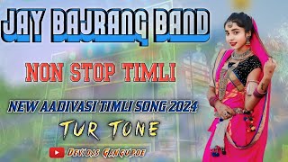 !!Jay Bajrang Band!! Non Stop Timli 😘 Aadivasi Timli Song 2024💥Tur Tone