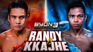 RANDY PANGALILA 🆚 KKAJHE‼️👊👊👊 🔴3KALI TENDANGAN LIVER SHOOT✅ LANGSUNG K.O‼️RANDPUNK VS KKJ