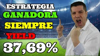 Estrategia 💰GANADORA en [APUESTAS DEPORTIVAS] con EMPATES en FÚTBOL OLÍMPICO con un Yield del 37,69%