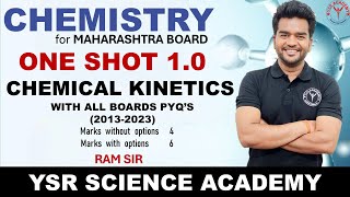 Chemical Kinetics | One Shot | YSR ACADEMY | MAHARASHTRA Boards | Raman sir