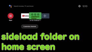 Sideload Folder: sideload apps launcher for MI Box and Android TV