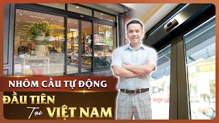 CỬA TỰ ĐỘNG NHÔM CẦU CÁCH NHIỆT | CỬA NHÔM CẦU CÁCH NHIỆT NHẬP KHẨU CHÂU ÂU | CỬA NHÔM TOPVIS