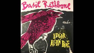 BASIL RATHBONE READS EDGAR ALLEN POE 1 RECORD LP