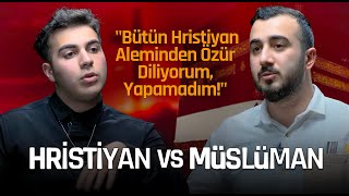 HRİSTİYAN vs MÜSLÜMAN "Bütün Hristiyan Aleminden Özür Diliyorum, Yapamadım!"