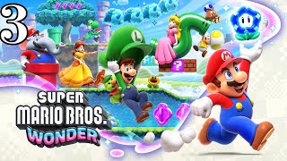 Let's Play Super Mario Bros. Wonder #3 - First Troubles