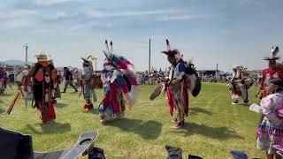 Saturday Afternoon Grand Entry Rocky Boy Powwow 2024