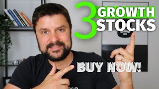 3 BEST Growth Stocks to BUY NOW