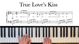 True Love's Kiss- Easy Piano