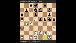 Manuel Petrosyan vs Jaime Santos- Fide Grand Swiss 2023, Round 3